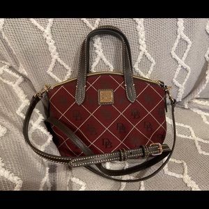 Dooney & Bourke Satchel- used once,Ike new!